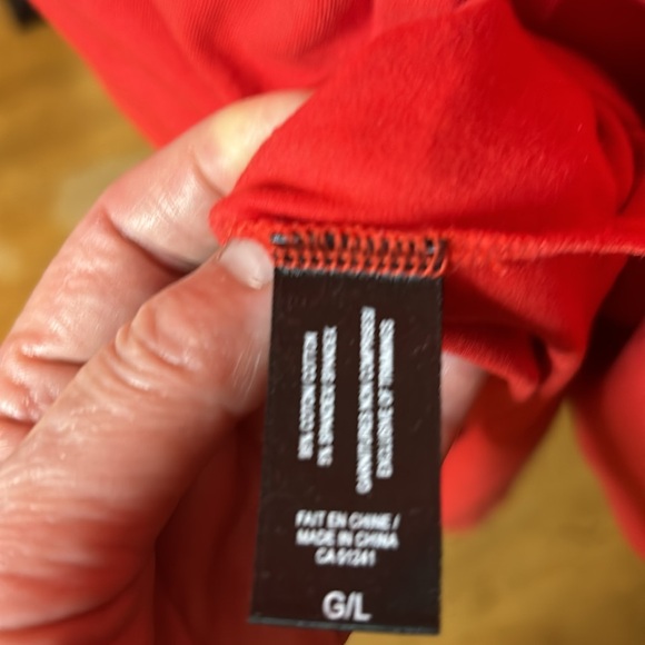 Icone’ cotton spandex dress, size large. NWOT. - Picture 5 of 5